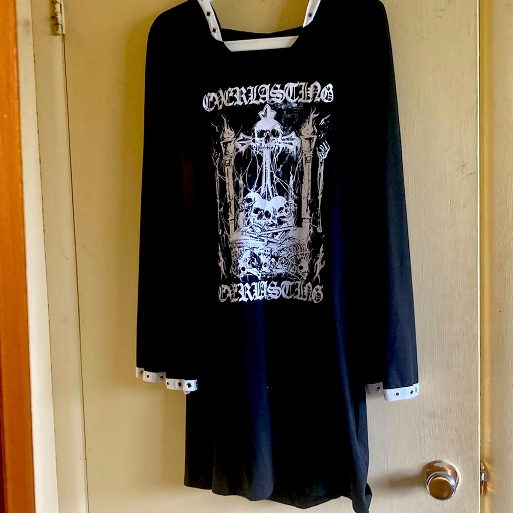 Hooded Gothic dress